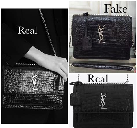 borsa yves saint laurent falsa|Deciphering YSL: Real vs. Fake Bag Showdown! .